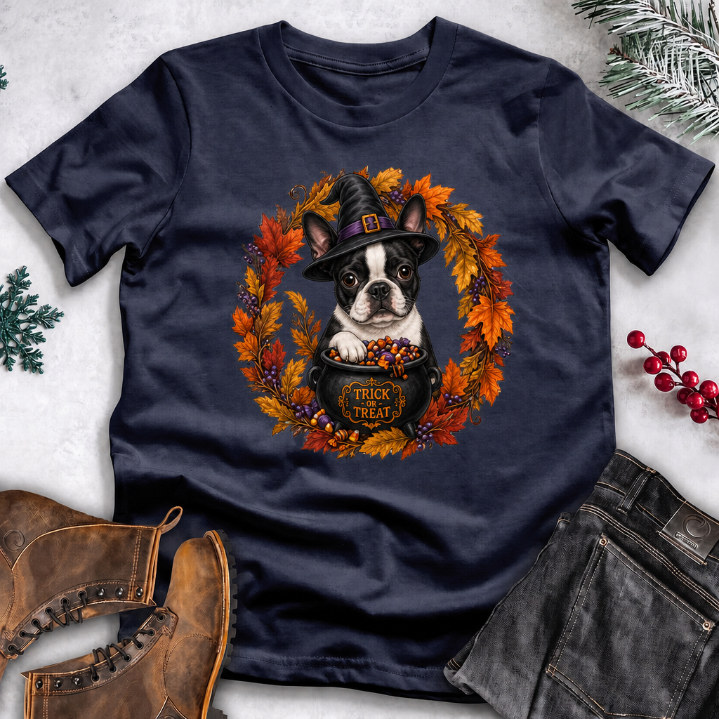 Dog Witch Halloween T-Shirt – Trick or Treat