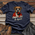 Dog "Oops I Bit It Again" Funny T-Shirt