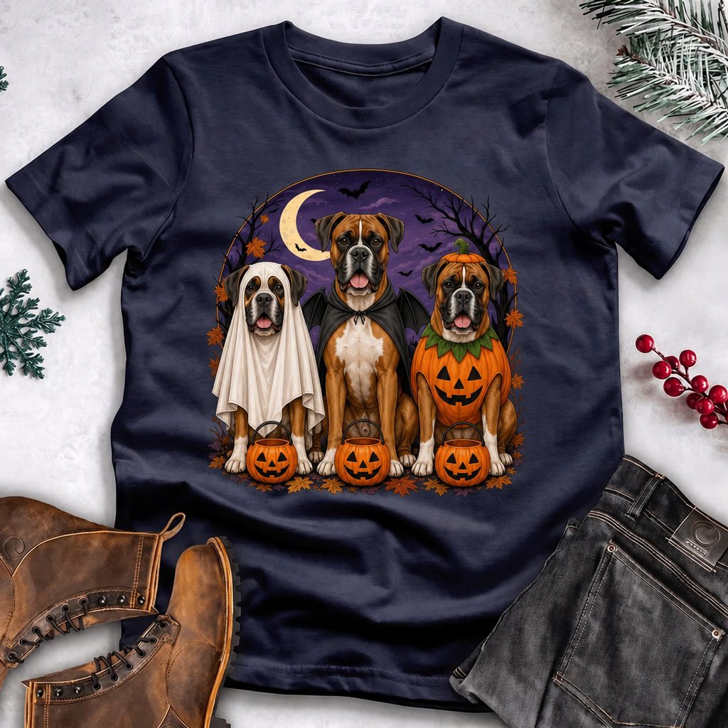 Halloween Dog Squad T-Shirt – Spooky Costume Party