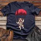 Skydiving Dog T-Shirt