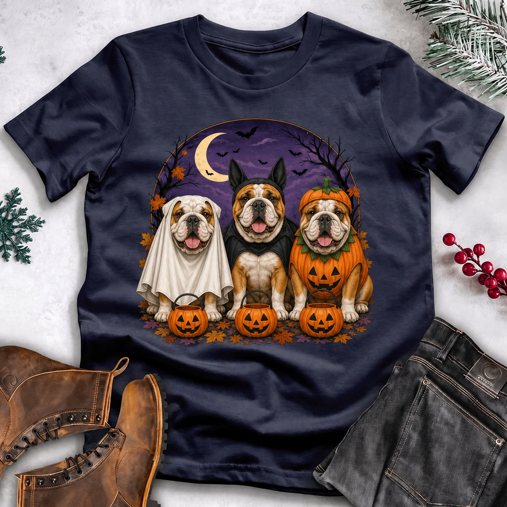 Halloween Dog Squad T-Shirt – Spooky Costume Party
