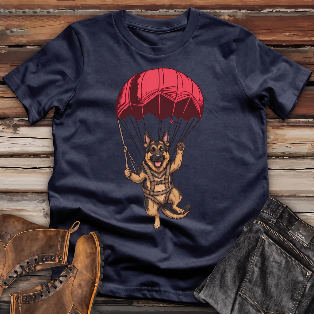 Skydiving Dog T-Shirt