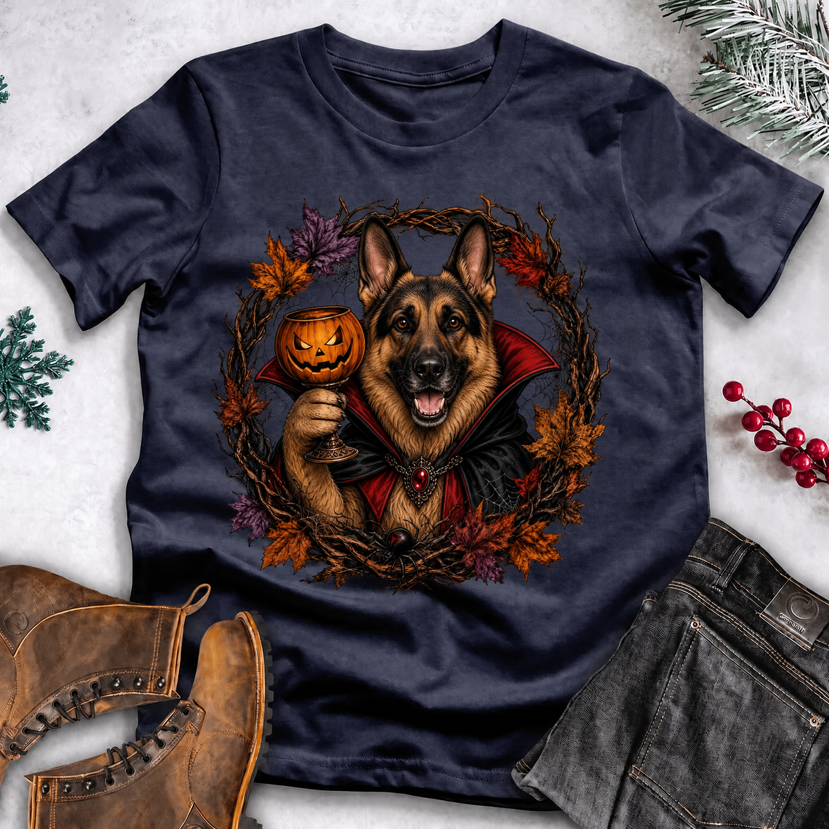 Spooky Dog Halloween Shirt – Dracula Dog Tee
