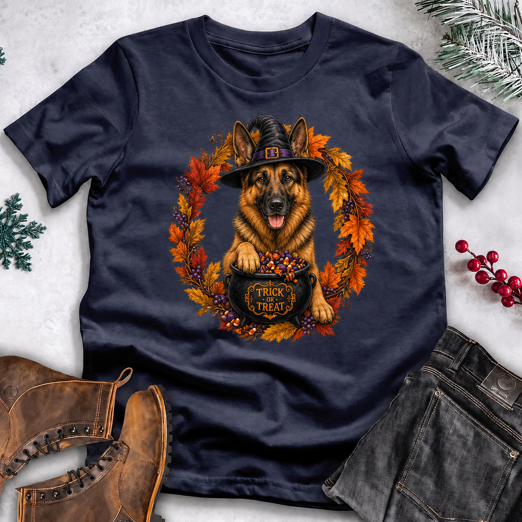 Dog Witch Halloween T-Shirt – Trick or Treat