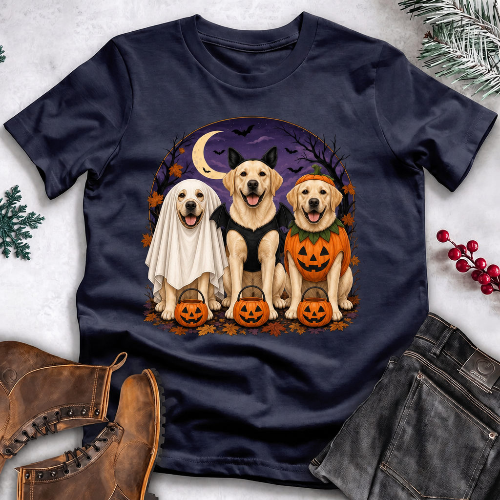 Halloween Dog Squad T-Shirt – Spooky Costume Party