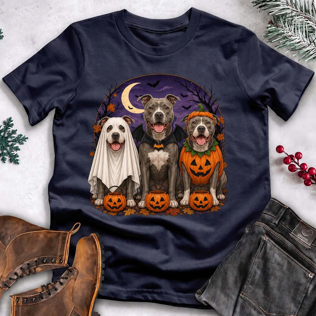 Halloween Dog Squad T-Shirt – Spooky Costume Party