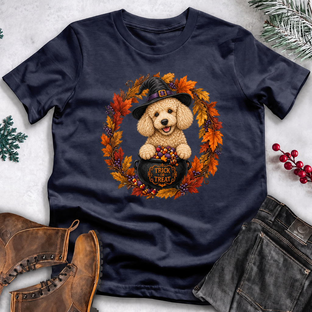 Dog Witch Halloween T-Shirt – Trick or Treat