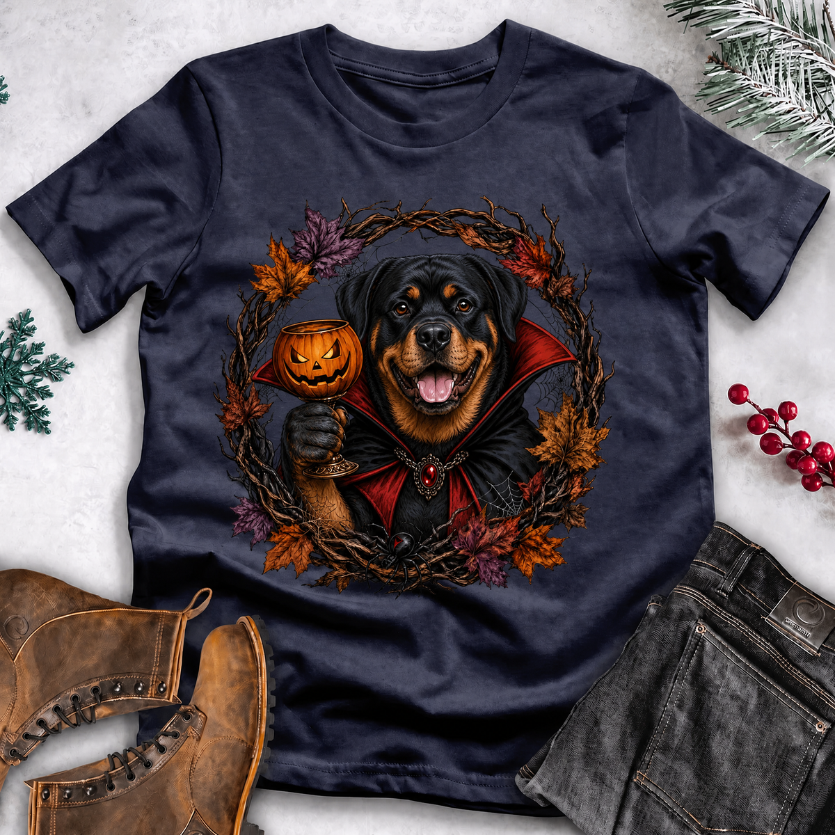Spooky Dog Halloween Shirt – Dracula Dog Tee