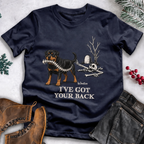 Funny Dog Halloween Shirt – Skeleton Spine Joke, Custom Name
