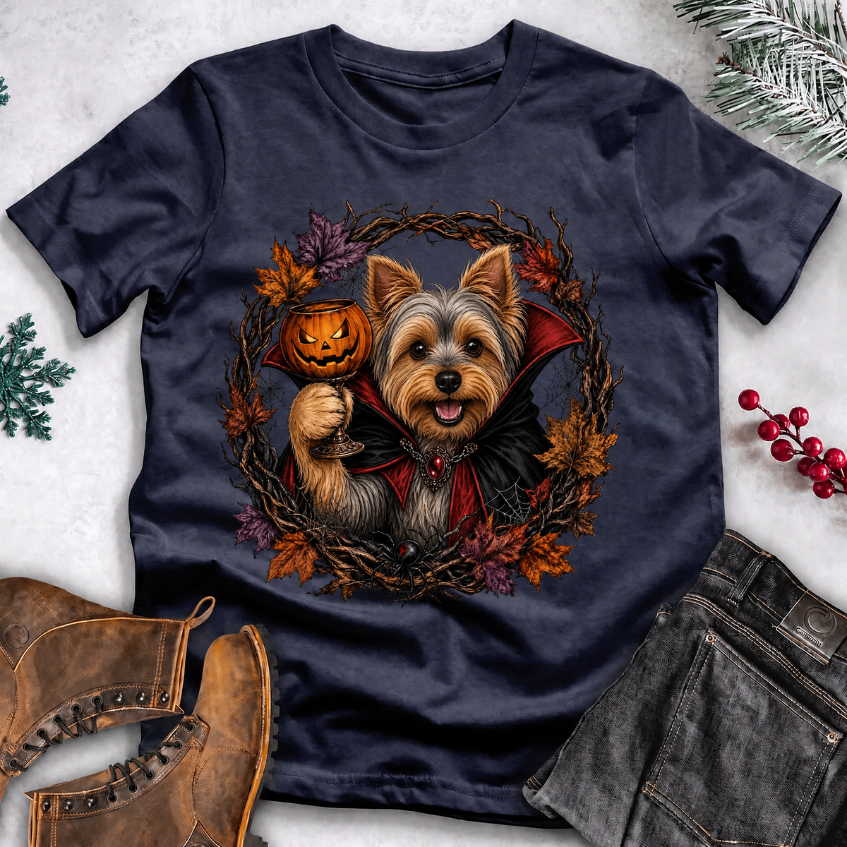 Spooky Dog Halloween Shirt – Dracula Dog Tee