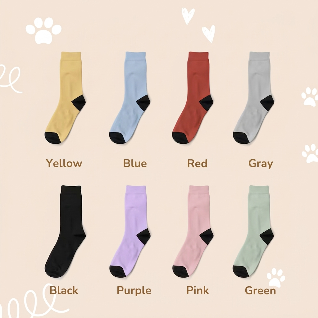 Paw Print Socks