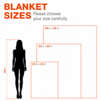Personalized Dog Blanket – Custom Name & Pet Portrait
