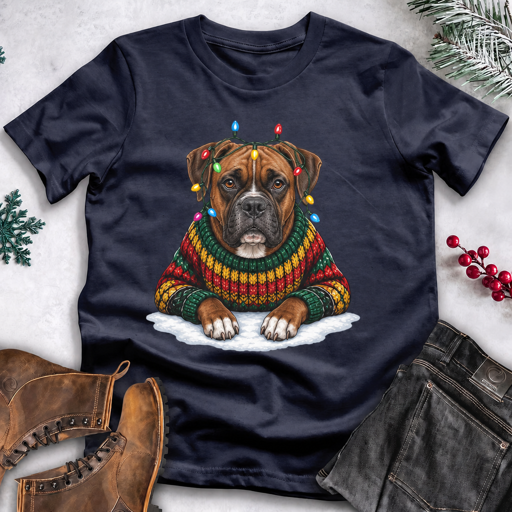 Cozy Dog Christmas Tee