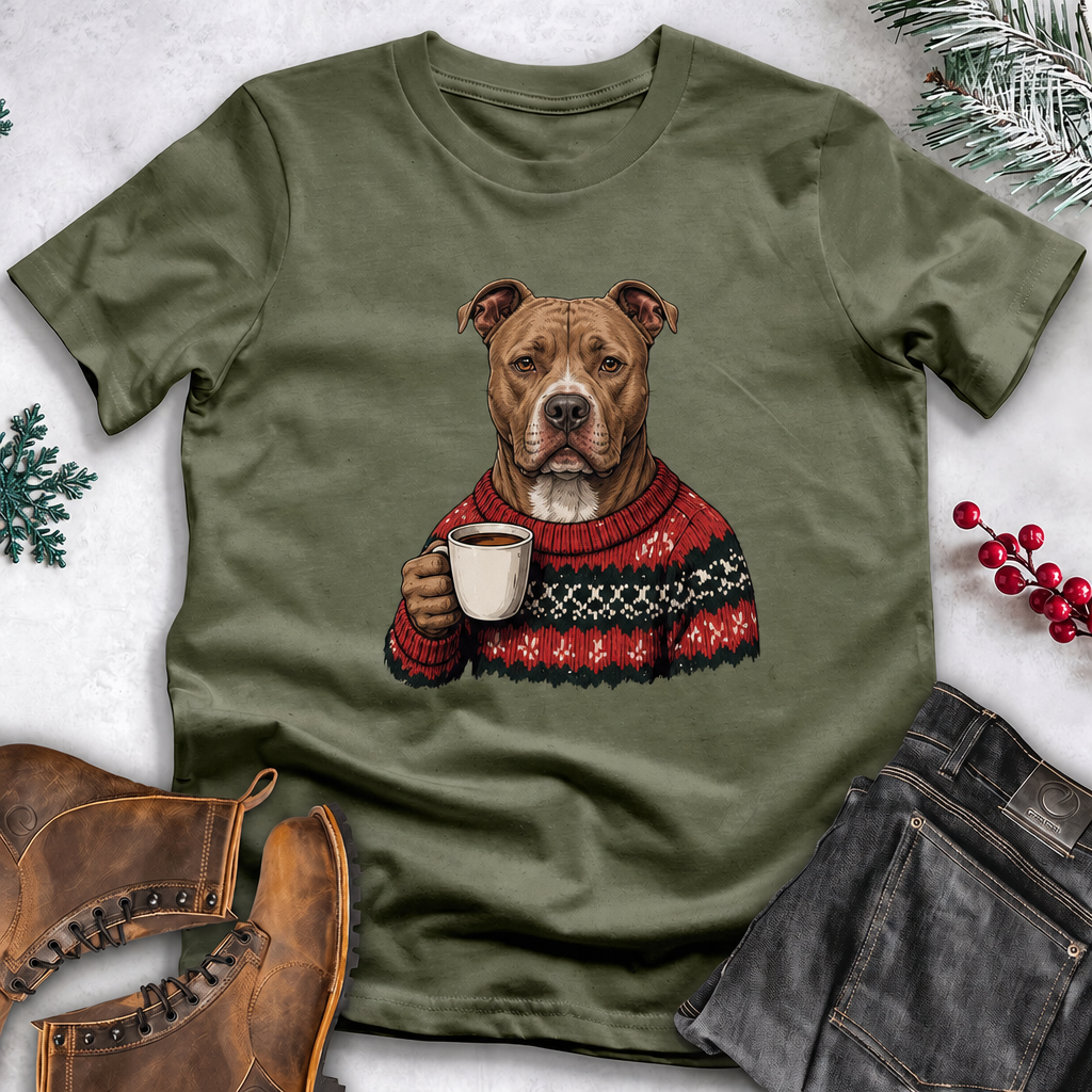 Cozy Sweater Dog Tee