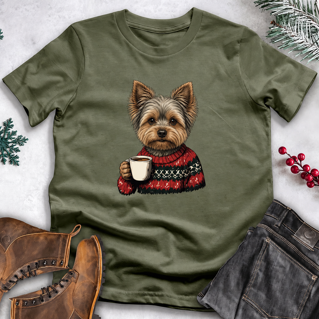Cozy Sweater Dog Tee