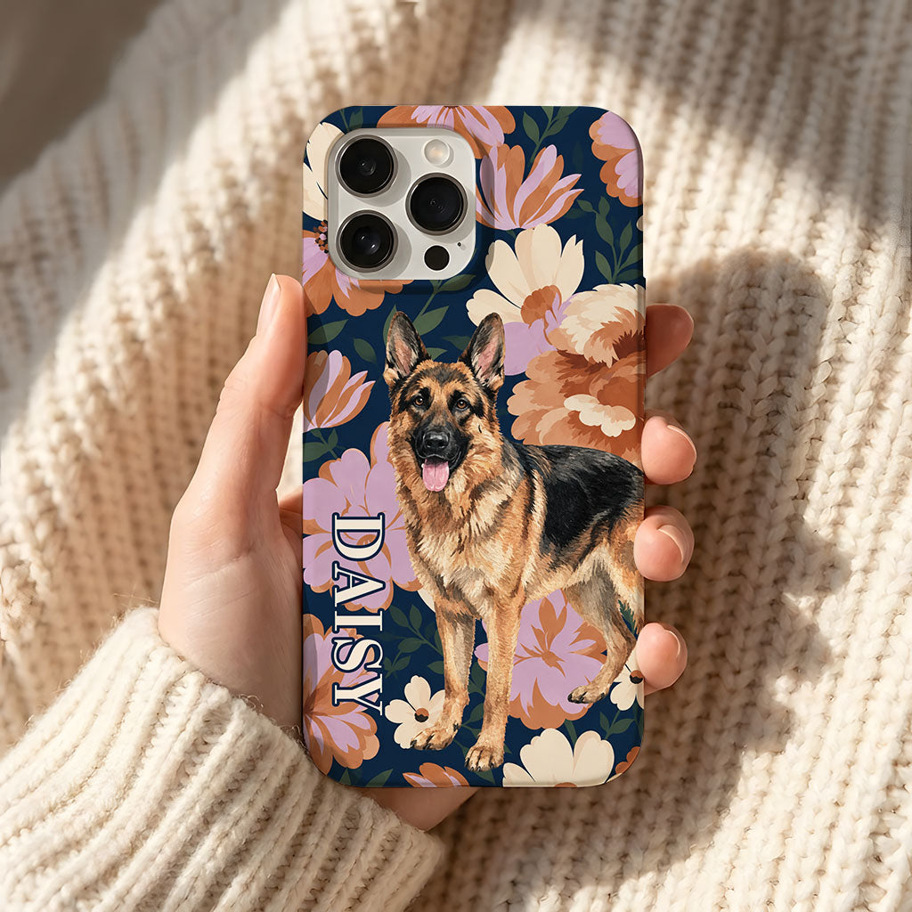 Loyal Hues Pet Case - Devoted Indigo Bloom