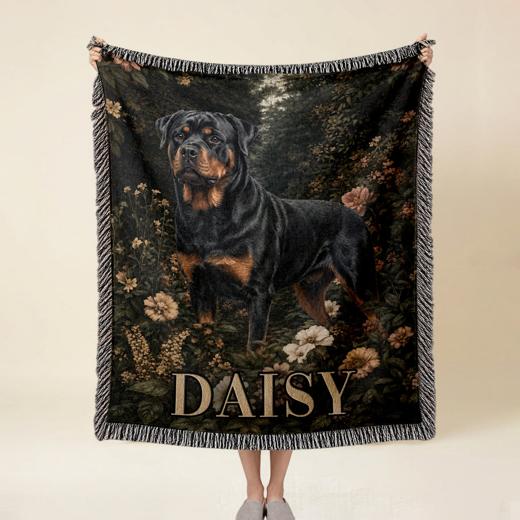 Loyal Hues Pet Throw - Bold Garnet
