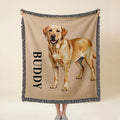 Loyal Hues Pet Throw - Bold Garnet