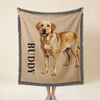 Loyal Hues Pet Throw - Bold Garnet