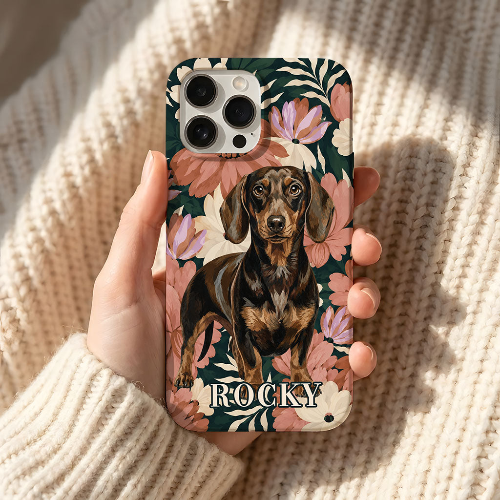 Loyal Hues Pet Case - Tender Rosewood Garden