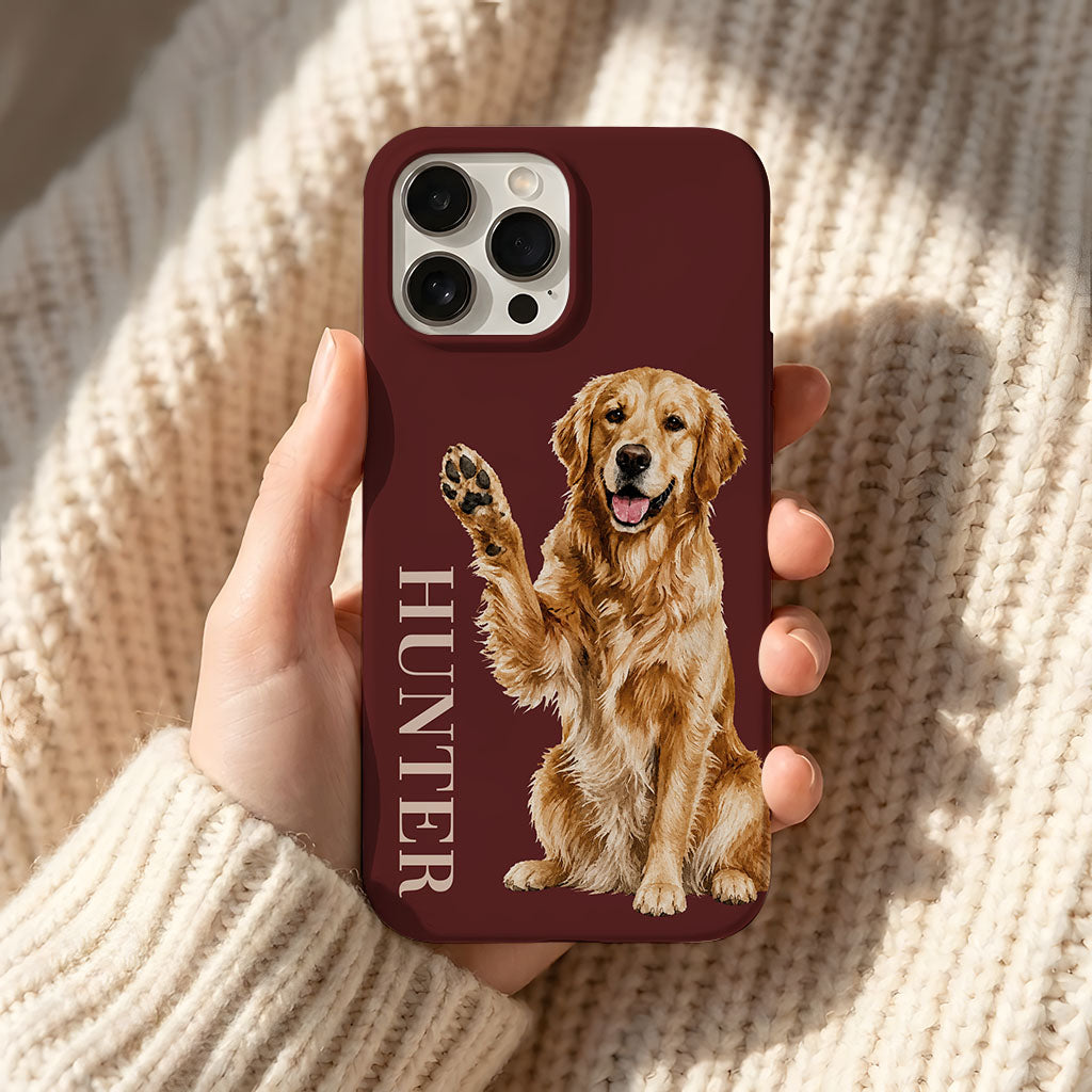 Loyal Hues Pet Case - Bold Garnet