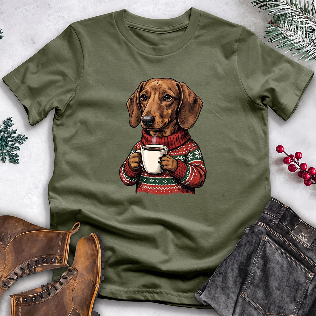 Cozy Sweater Dog Tee